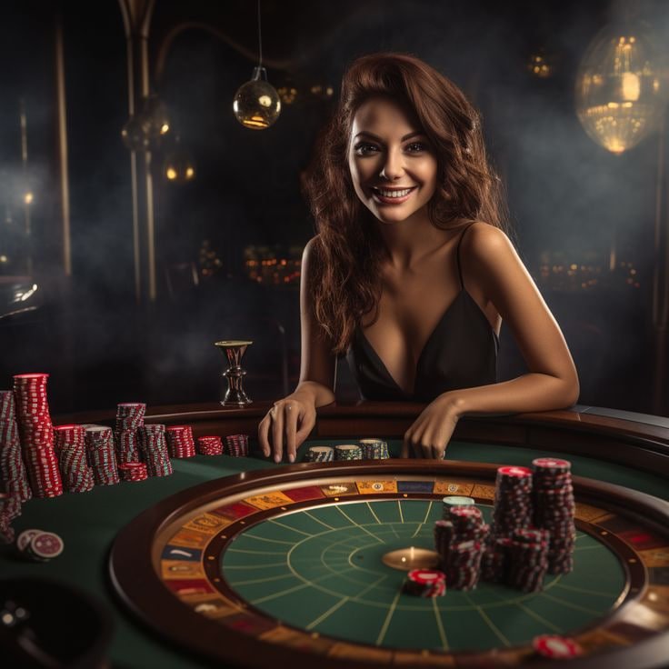 Live casino dealer streaming baccarat table on bonus365 platform